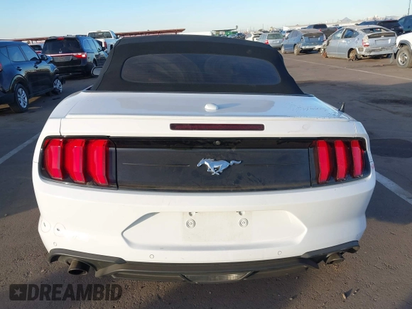 2021 Ford Mustang EcoBoost with VIN 1FATP8UH2M5120338, listed as a IAAI auction lot 40958016 with 76,979 mi miles. Bid and sale history available at carsss.com. Image 15.