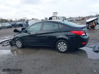 2017 Hyundai Accent SE with VIN KMHCT4AE4HU357686, listed as a IAAI auction lot 41066282 with 142,875 mi miles. Bid and sale history available at carsss.com. Image 14.