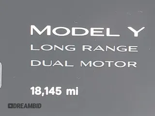 2024 Tesla Model Y Long Range with VIN 7SAYGDEE9RA269882, listed as a IAAI auction lot 41771485 with 18,145 mi miles. Bid and sale history available at carsss.com. Image 16.
