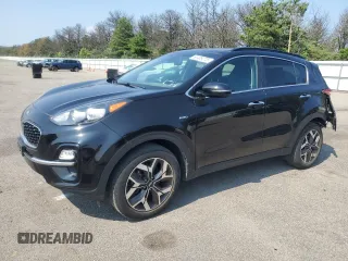2020 Kia Sportage EX with VIN KNDPNCACXL7830779, listed as a Copart auction lot 63409275 with 23,160 mi miles and Salvage title. Bid and sale history available at DreamBid. Image 1.