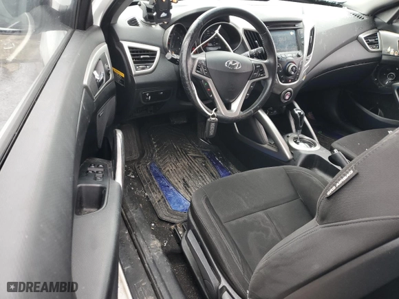 2013 Hyundai Veloster RE:MIX with VIN KMHTC6AD4DU136196, listed as a Copart auction lot 46054925 with NaN miles and Salvage Title. Bid and sale history available at carsss.com. Image 8.