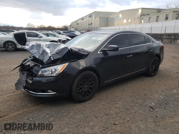 2014 Buick LaCrosse with VIN 1G4GA5GR3EF187439, listed as a Copart auction lot 81800424 with 100,745 mi miles and Salvage title. Bid and sale history available at DreamBid. Image 1.
