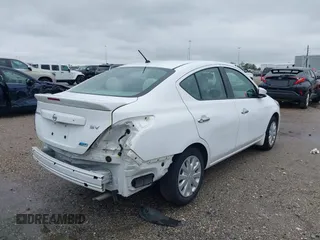 2015 Nissan Versa SV with VIN 3N1CN7AP3FL950323, listed as a IAAI auction lot 41522402 with 23,579 mi miles. Bid and sale history available at carsss.com. Image 4.