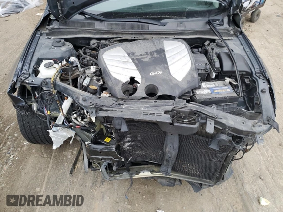 2015 Kia Cadenza Premium with VIN KNALN4D75F5187712, listed as a Copart auction lot 41878935 with 102,016 mi miles and Salvage Title. Bid and sale history available at carsss.com. Image 11.