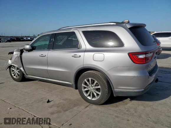 2018 Dodge Durango SXT with VIN 1C4RDJAG9JC330796, listed as a Copart auction lot 49959175 with 107,140 mi miles and Salvage Title. Bid and sale history available at DreamBid. Image 2.