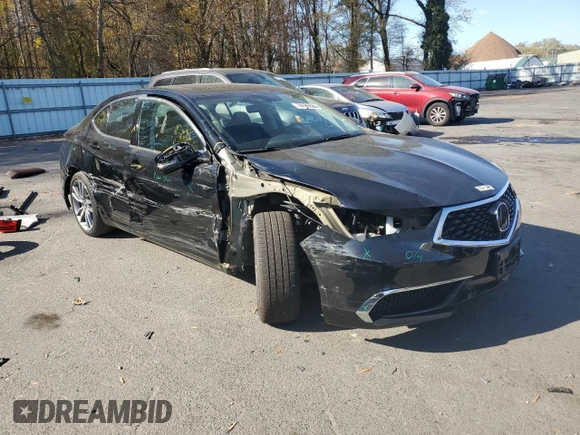 2020 Acura TLX w/Technology Pkg with VIN 19UUB3F45LA000891, listed as a Copart auction lot 78695594 with 36,002 mi miles and Salvage Title. Bid and sale history available at carsss.com. Image 4.