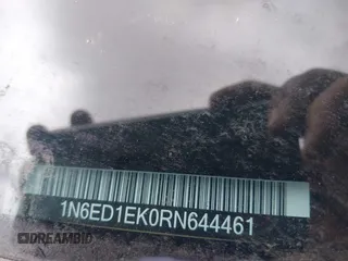 2024 Nissan Frontier Pro-4X z VIN 1N6ED1EK0RN644461, wystawiony jako IAAI lot #42618837 z przebiegiem 18 179 mil mil oraz . Historia ofert i sprzedaży dostępna na DreamBid. Obrazek 17.