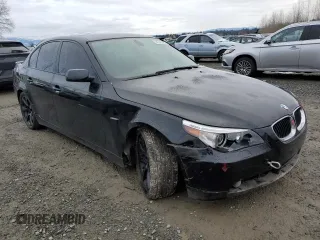 2005 BMW 5 Series 545i with VIN WBANB33555B088996, listed as a Copart auction lot 44745025 with Not Provided miles and Salvage Title. Bid and sale history available at carsss.com. Image 4.