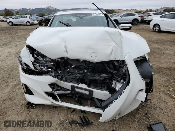 2023 BMW 3 Series 330e xDrive with VIN 3MW39FS07P8D25745, listed as a Copart auction lot 71863424 with 8,304 mi miles and Salvage Title. Bid and sale history available at carsss.com. Image 5.
