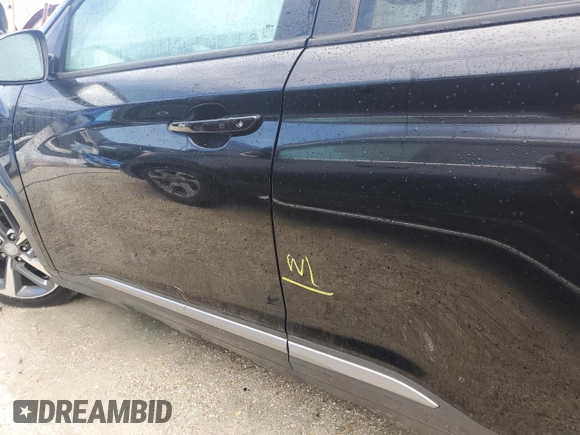 2021 Hyundai Kona Ultimate with VIN KM8K53A56MU668059, listed as a Copart auction lot 74790014 with 17,252 mi miles and Non Repairable. Bid and sale history available at carsss.com. Image 13.