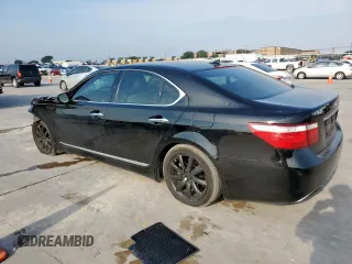 2007 Lexus LS 460 with VIN JTHBL46F775047122, listed as a Copart auction lot 57300995 with Not Provided miles and Clean Title. Bid and sale history available at DreamBid. Image 2.