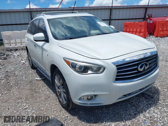 2015 Infiniti QX60 with VIN 5N1AL0MM7FC527660, listed as a IAAI auction lot 42478349 with 146,649 mi miles and . Bid and sale history available at DreamBid. Image 1.