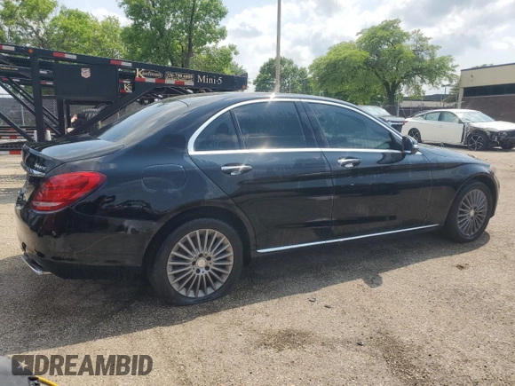 2015 Mercedes-Benz C 300 Luxury с VIN 55SWF4KB3FU009024, выставлен на аукционе Copart как лот 59476615 с пробегом 93 609 миль миль и Чистый • Clean title. История ставок и продаж доступна на DreamBid. Изображение 3.