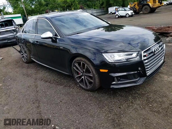 2018 Audi S4 Prestige with VIN WAUC4AF47JA081945, listed as a Copart auction lot 56495464 with 56,718 mi miles and Salvage Title. Bid and sale history available at carsss.com. Image 11.