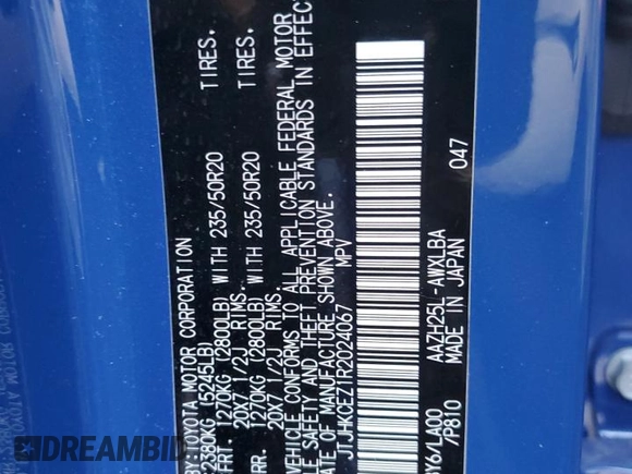2024 Lexus NX with VIN JTJHKCEZ1R2024067, listed as a Copart auction lot 46890655 with 5,671 mi miles and Salvage Title. Bid and sale history available at carsss.com. Image 15.