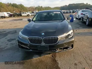 2017 BMW 7 Series 740i xDrive with VIN WBA7E4C50HGU99073, listed as a Copart auction lot 86506784 with 107,109 mi miles and Salvage Title. Bid and sale history available at carsss.com. Image 10.