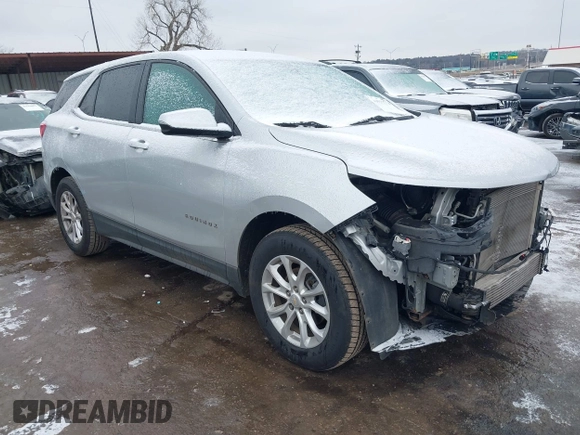 2018 Chevrolet Equinox LT with VIN 2GNAXSEV0J6254484, listed as a IAAI auction lot 41555774 with 126,502 mi miles. Bid and sale history available at carsss.com. Image 1.
