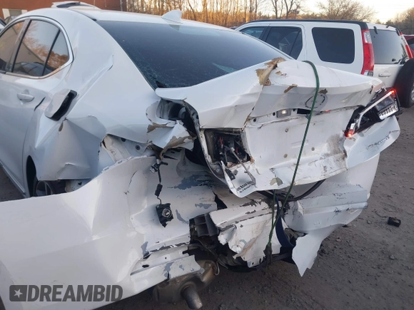 2015 Acura TLX V6 Tech with VIN 19UUB3F56FA000492, listed as a IAAI auction lot 41274442 with 95,519 mi miles. Bid and sale history available at carsss.com. Image 6.