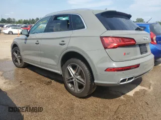 2019 Audi SQ5 Premium Plus with VIN WA1B4AFY3K2002715, listed as a Copart auction lot 64977024 with 73,762 mi miles and Salvage Title. Bid and sale history available at DreamBid. Image 2.