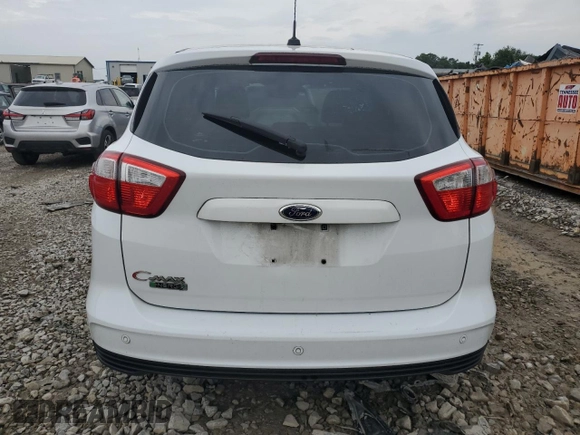 2016 Ford C-Max Energi SEL with VIN 1FADP5CU4GL118415, listed as a Copart auction lot 63261644 with 100,392 mi miles and Salvage Title. Bid and sale history available at carsss.com. Image 6.