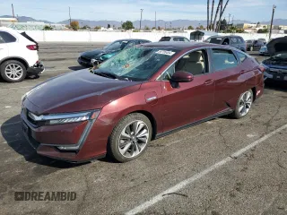 2018 Honda Clarity Plug-In Hybrid with VIN JHMZC5F12JC015108, listed as a Copart auction lot 80735454 with 81,669 mi miles and Salvage Title. Bid and sale history available at carsss.com. Image 1.