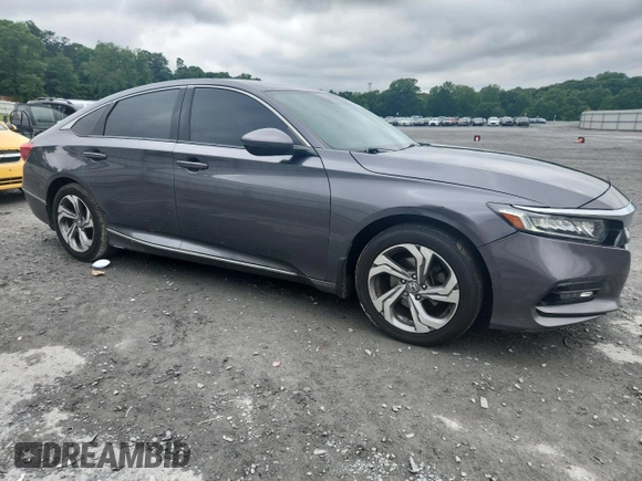 2019 Honda Accord EX-L with VIN 1HGCV1F51KA078230, listed as a Copart auction lot 58779925 with 108,532 mi miles and Salvage title. Bid and sale history available at DreamBid. Image 4.