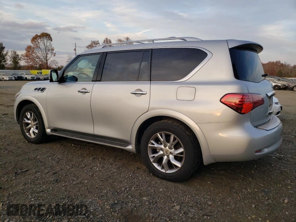 2011 Infiniti QX56 8-passenger with VIN JN8AZ2NC0B9300259, listed as a Copart auction lot 78878604 with 196,636 mi miles and Clean Title. Bid and sale history available at carsss.com. Image 2.