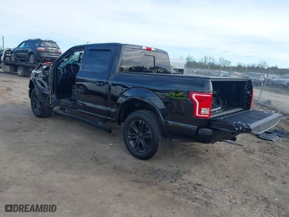 2016 Ford F-150 XLT with VIN 1FTEW1EG5GFC66220, listed as a IAAI auction lot 41448364 with NaN miles. Bid and sale history available at carsss.com. Image 3.