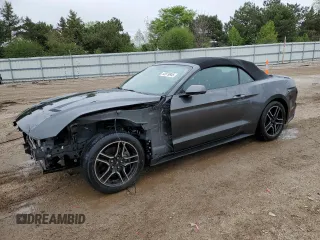 2020 Ford Mustang EcoBoost с VIN 1FATP8UH1L5147397, выставлен на аукционе Copart как лот 53979845 с пробегом 36 062 миль миль и Списание • Salvage title. История ставок и продаж доступна на DreamBid. Изображение 1.