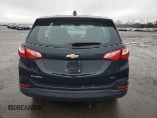 2021 Chevrolet Equinox LS with VIN 3GNAX5EV0MS141383, listed as a Copart auction lot 50166565 with 77,852 mi miles and Salvage title. Bid and sale history available at DreamBid. Image 6.
