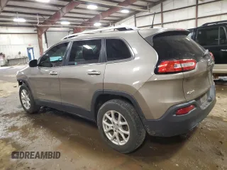 2017 Jeep Cherokee Latitude with VIN 1C4PJMCBXHW529027, listed as a Copart auction lot 53612745 with 101,417 mi miles and Salvage title. Bid and sale history available at DreamBid. Image 2.