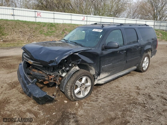 2011 Chevrolet Suburban LT with VIN 1GNSKJE35BR354954, listed as a Copart auction lot 53772825 with 202,016 mi miles and Clean Title. Bid and sale history available at carsss.com. Image 1.
