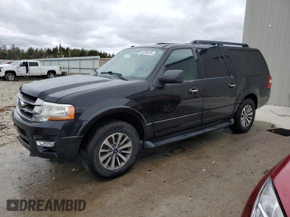 2017 Ford Expedition EL XLT with VIN 1FMJK1JT1HEA63812, listed as a Copart auction lot 52392425 with 130,456 mi miles and Clean Title. Bid and sale history available at carsss.com. Image 1.