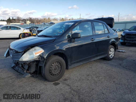 2010 Nissan Versa 1.6 with VIN 3N1CC1AP9AL352264, listed as a Copart auction lot 87299774 with 147,472 mi miles and Salvage Title. Bid and sale history available at carsss.com. Image 1.