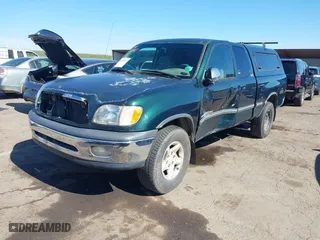 2000 Toyota Tundra SR5 with VIN 5TBRT3414YS024807, listed as a IAAI auction lot 41658124 with 0 mi miles. Bid and sale history available at carsss.com. Image 17.