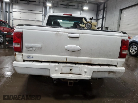2007 Ford Ranger XL with VIN 1FTYR14D17PA19153, listed as a Copart auction lot 41911655 with 258,190 mi miles and Non repairable. Bid and sale history available at DreamBid. Image 6.