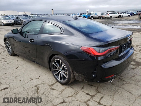 2023 BMW 4 Series 430i with VIN WBA53AP04PCM27891, listed as a Copart auction lot 44820863 with 119 mi miles and . Bid and sale history available at DreamBid. Image 2.