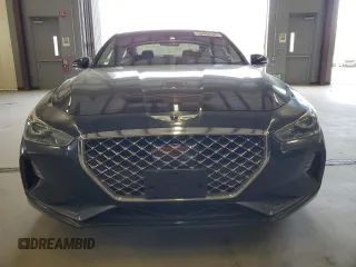 2019 Genesis G70 3.3T Advanced with VIN KMTG74LE6KU013986, listed as a Copart auction lot 55464795 with 110,519 mi miles and Clean Title. Bid and sale history available at carsss.com. Image 5.