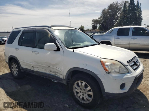 2005 Honda CR-V EX SE with VIN JHLRD78975C019872, listed as a Copart auction lot 51186975 with 159,569 mi miles and Salvage Title. Bid and sale history available at DreamBid. Image 4.