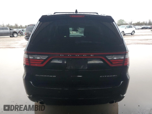 2017 Dodge Durango Citadel Anodized Platinum with VIN 1C4RDHEG8HC748327, listed as a Copart auction lot 39654524 with 137,966 mi miles and . Bid and sale history available at DreamBid. Image 6.