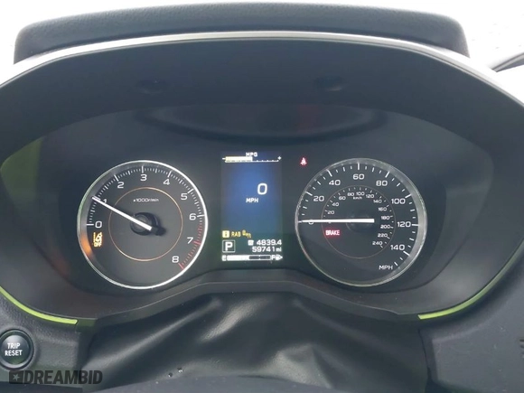 2019 Subaru Crosstrek Limited with VIN JF2GTANC8KH222208, listed as a IAAI auction lot 41507674 with 59,741 mi miles. Bid and sale history available at carsss.com. Image 7.