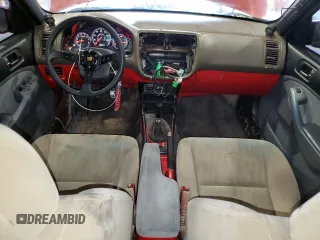2003 Honda Civic EX with VIN 2HGES25743H588214, listed as a Copart auction lot 51845065 with 194,677 mi miles and Salvage Title. Bid and sale history available at DreamBid. Image 8.