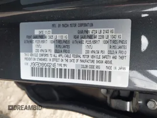 2021 Mazda CX-5 Touring with VIN JM3KFBCM8M0492145, listed as a IAAI auction lot 39077248 with 20,408 mi miles. Bid and sale history available at carsss.com. Image 9.