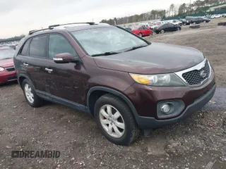 2012 Kia Sorento LX with VIN 5XYKT3A67CG257756, listed as a IAAI auction lot 41995922 with 18,178 mi miles. Bid and sale history available at carsss.com. Image 1.