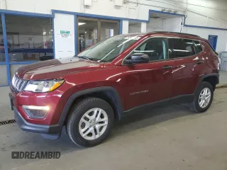 2021 Jeep Compass Freedom with VIN 3C4NJDAB6MT537376, listed as a Copart auction lot 54901395 with 31,164 mi miles and Salvage Title. Bid and sale history available at carsss.com. Image 1.