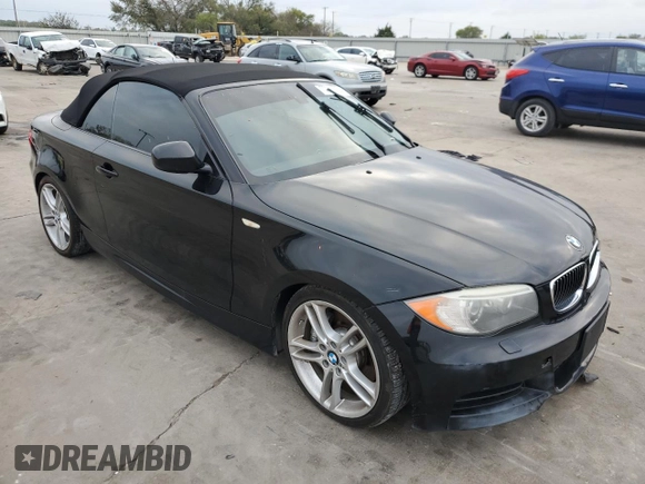 2013 BMW 1 Series 135i with VIN WBAUN7C58DVM26978, listed as a Copart auction lot 77974834 with 0 mi miles and Clean Title. Bid and sale history available at carsss.com. Image 4.