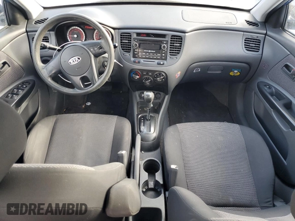 2011 Kia Rio with VIN KNADH4B37B6917894, listed as a Copart auction lot 88465075 with 229,688 mi miles and Clean Title. Bid and sale history available at DreamBid. Image 8.