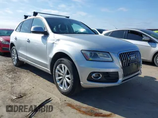 2013 Audi Q5 Premium Plus with VIN WA1LFAFP1DA021780, listed as a IAAI auction lot 41591922 with 188,360 mi miles. Bid and sale history available at carsss.com. Image 1.