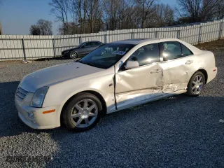 2007 Cadillac STS with VIN 1G6DW677X70166495, listed as a Copart auction lot 46839965 with 115,165 mi miles and Salvage Title. Bid and sale history available at carsss.com. Image 1.