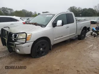 2005 Nissan Titan SE with VIN 1N6BA06B25N533652, listed as a Copart auction lot 77223224 with 367,262 mi miles and Clean title. Bid and sale history available at DreamBid. Image 1.